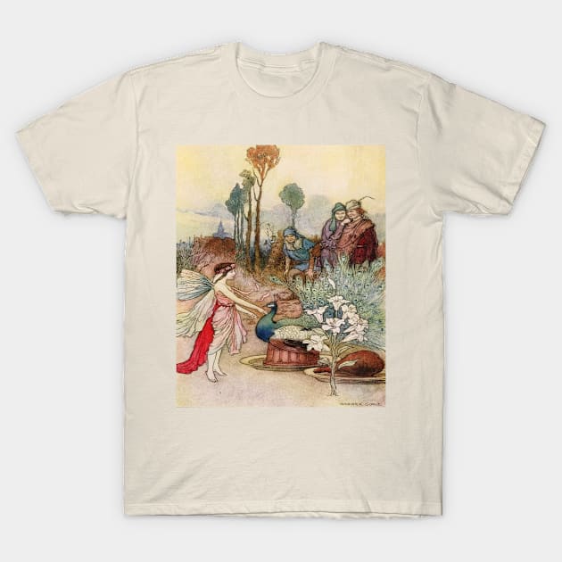 Warwick Goble Fairy Tale Artwork T-Shirt by PaperMoonGifts